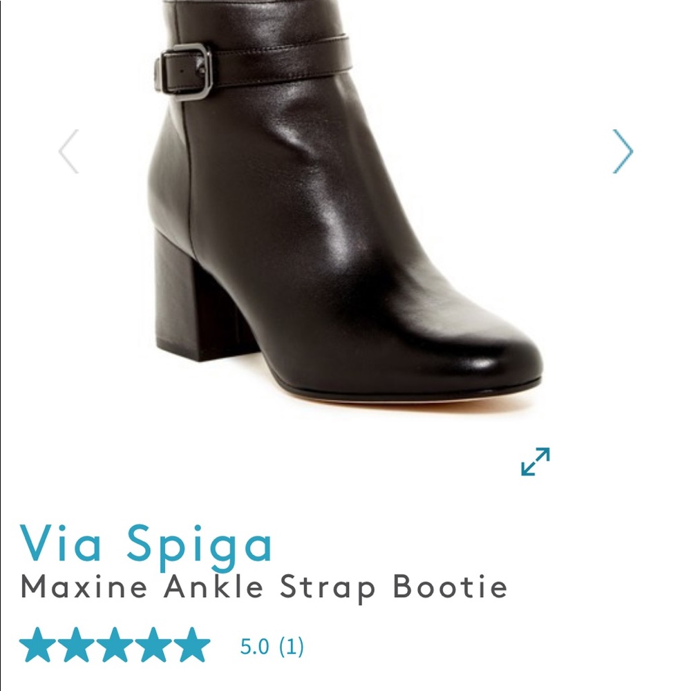 Via Spiga Maxine ankle strap boots